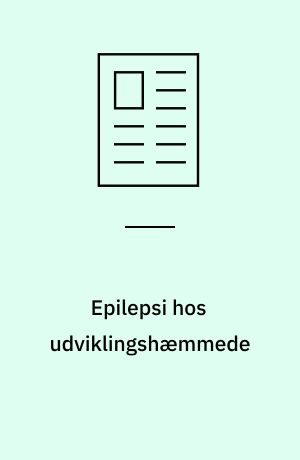 Epilepsi hos udviklingshæmmede