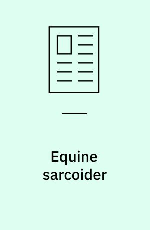 Equine sarcoider