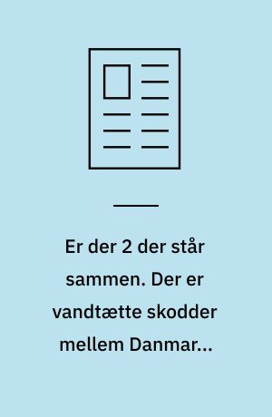 Er der 2 der står sammen. Der er vandtætte skodder mellem Danmarks Lærerhøjskole og seminarierne, hvor de hellere skulle samarbejde