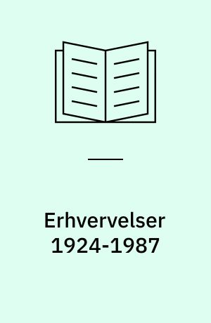 Erhvervelser 1924-1987 : vejledning i benyttelse