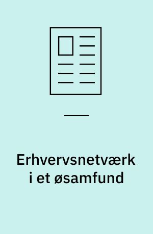 Erhvervsnetværk i et øsamfund