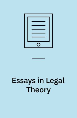 Essays in Legal Theory