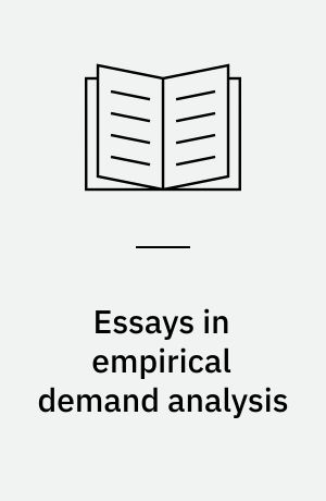 Essays in empirical demand analysis : evidence from panel data