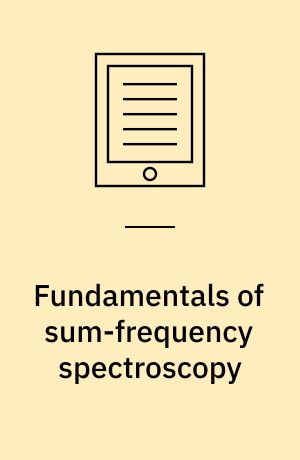 Fundamentals of sum-frequency spectroscopy