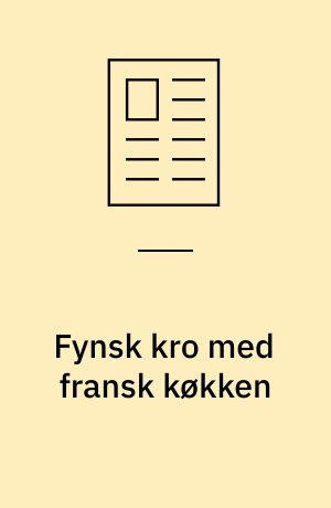 Fynsk kro med fransk køkken