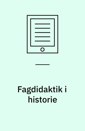 Fagdidaktik i historie