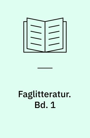 Faglitteratur : kvalitet, vurdering og selektion : grundbog i materialevalg. Bd. 1 : Materialevalgets almene teori, metoder og forudsætninger / bidrag af Birger Hjørland ... et al. ; redaktion Erik Alstrup, Søren Brier og Anders Ørum. - 1997. - 282 s. - (Skrifter från VALFRID, ISSN 1103-6990 ; nr. 8)