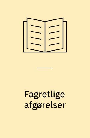 Fagretlige afgørelser : domme og kendelser fra den finansielle sektor