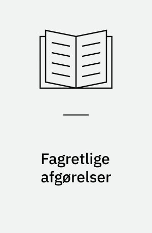 Fagretlige afgørelser : domme og kendelser fra den finansielle sektor