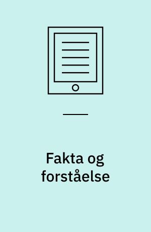 Fakta og forståelse : prøven i dansk