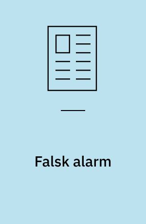 Falsk alarm : advarsler og handlekraft efter tsunamien i Sydindien