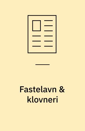 Fastelavn & klovneri