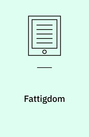 Fattigdom