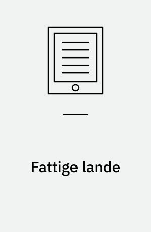 Fattige lande : en del af din verden