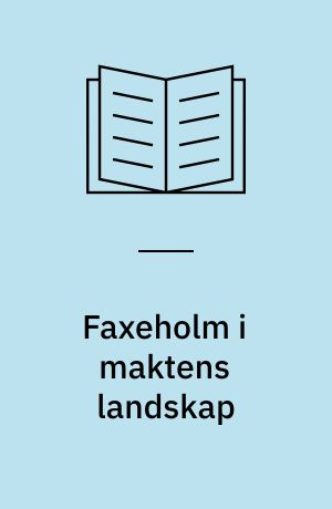 Faxeholm i maktens landskap : en historisk arkeologi