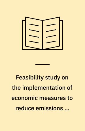 Feasibility study on the implementation of economic measures to reduce emissions of organic solvents : final report : February 1994