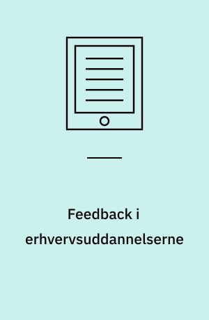 Feedback i erhvervsuddannelserne