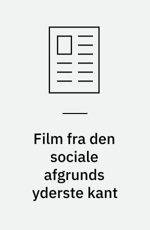 Film fra den sociale afgrunds yderste kant : aktører, temaer og trends i japansk film og samfund