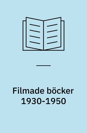 Filmade böcker 1930-1950