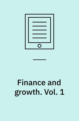 Finance and growth. Vol. 1