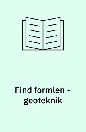 Find formlen - geoteknik