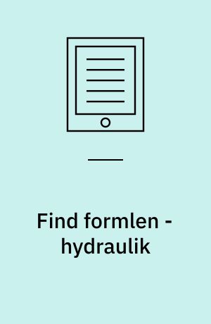 Find formlen - hydraulik