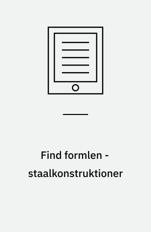 Find formlen - staalkonstruktioner