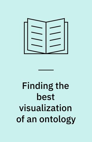 Finding the best visualization of an ontology