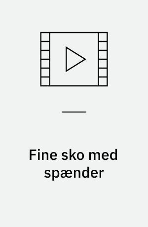 Fine sko med spænder