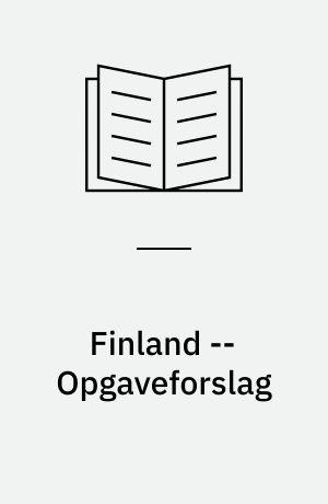 Finland -- Opgaveforslag : 3.-5. klasse