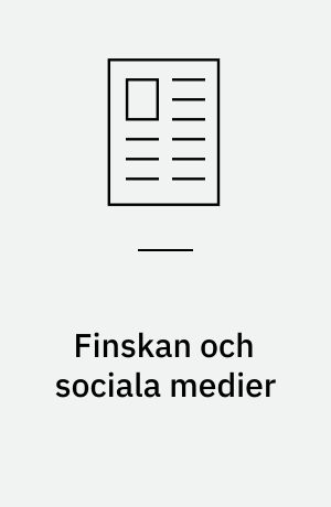 Finskan och sociala medier : hur påverkas språkvården?
