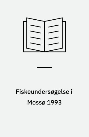 Fiskeundersøgelse i Mossø 1993