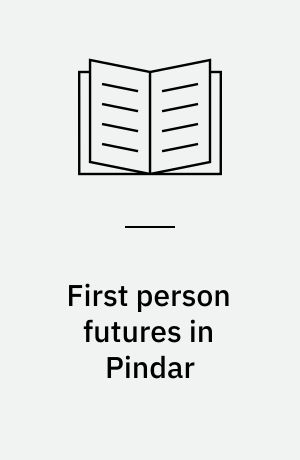 First person futures in Pindar