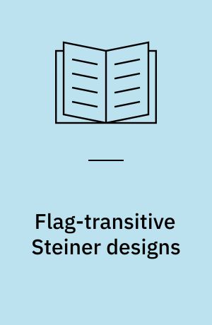Flag-transitive Steiner designs