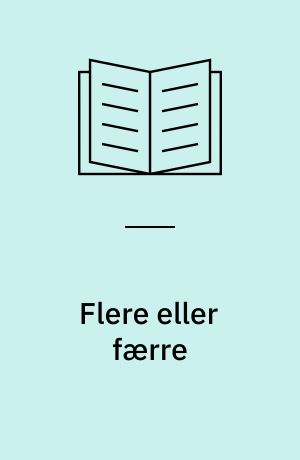 Flere eller færre : når kommunen selv bestemmer : nogle overvejelser over, hvad kommunal kompetence i tilkendelser af førtidspension kan betyde for antal ansøgninger og tilkendelser
