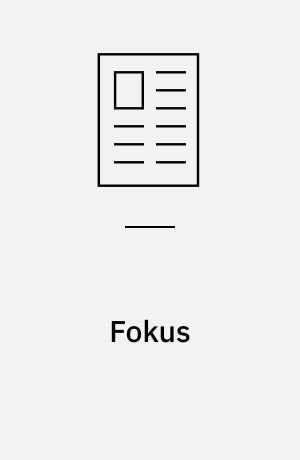 Fokus : - om afprøvning af et undervisningsmateriale til stimulering af børns sociale udvikling