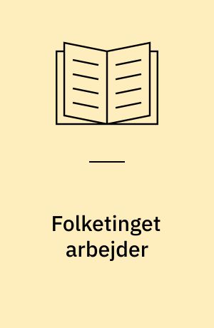 Folketinget arbejder
