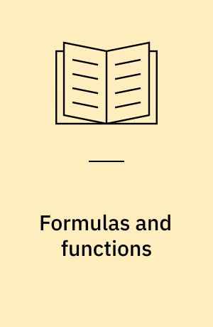 Formulas and functions : Microsoft Excel 2010
