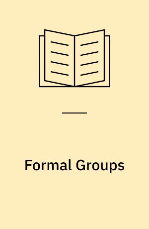 Formal Groups