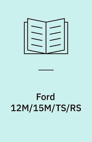 Ford 12M/15M/TS/RS : (P6, ab August 1966)