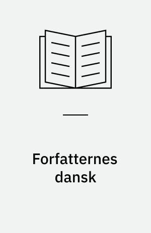 Forfatternes dansk