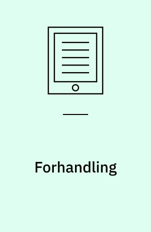 Forhandling