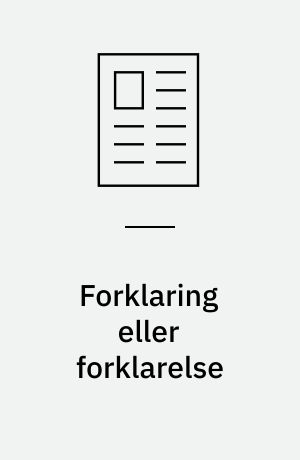 Forklaring eller forklarelse : om Udødeligheden af Milan Kundera