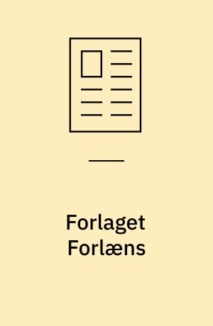 Forlaget Forlæns : at vise antikkens farver