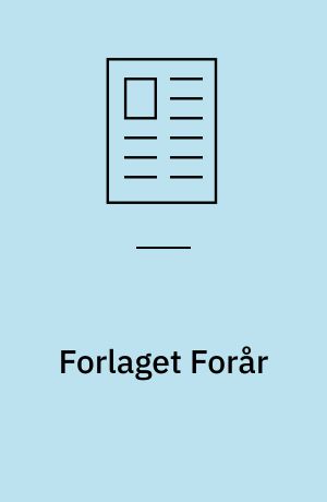 Forlaget Forår : lille bog med stor hjertesag