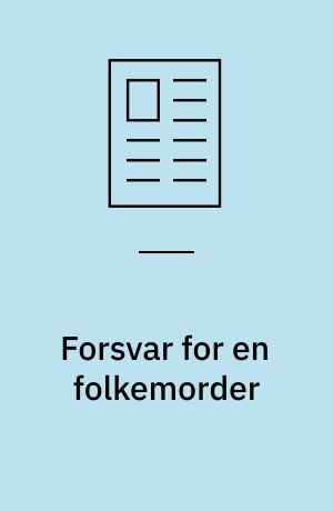 Forsvar for en folkemorder
