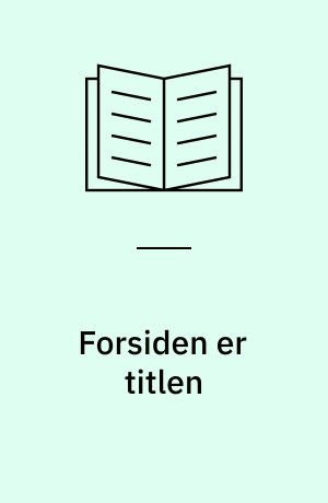 Forsiden er titlen