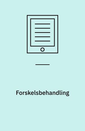 Forskelsbehandling