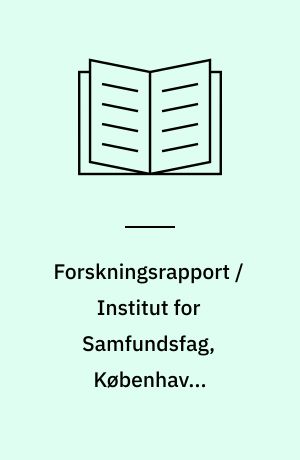 Forskningsrapport / Institut for Samfundsfag, Københavns Universitet. 1976/6 : En spørgeskemaundersøgelse af danske kommunalpolitikeres arbejdsvilkår 1970-1974