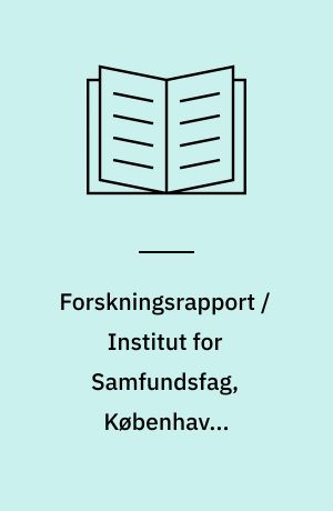 Forskningsrapport / Institut for Samfundsfag, Københavns Universitet. 1979/13 : Industridatabanker, 1 : teknisk beskrivelse af TSP-databanker over udvalgte serier fra industristatistikken 1965-77